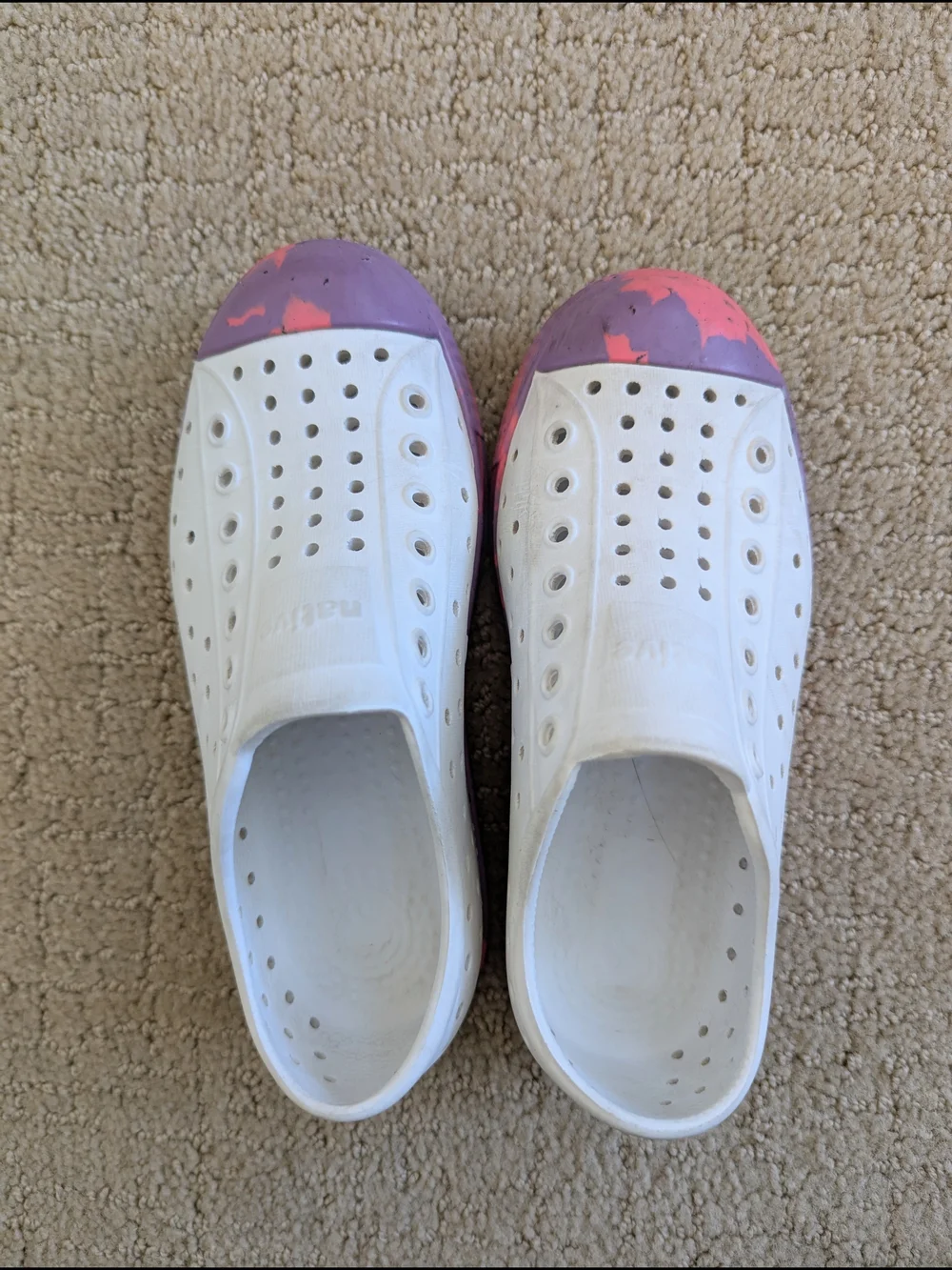 Native Jefferson Shoes Kids 13 Slip On Water Beach Sneakers Lightweight Washable